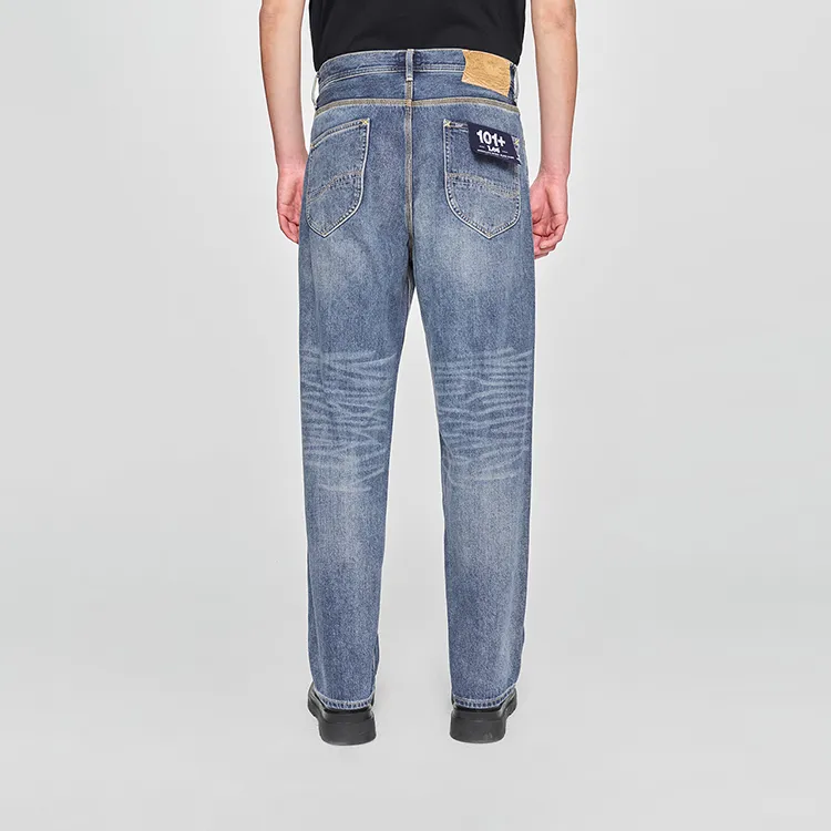 Lee Jeans Men Medium Blue-5