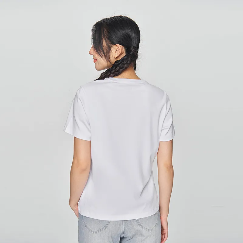 Lee T Shirts Women's White-6