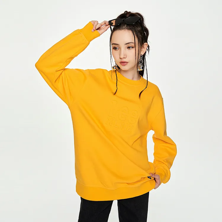 Lee Xline Sweatshirts Unisex Yellow-4
