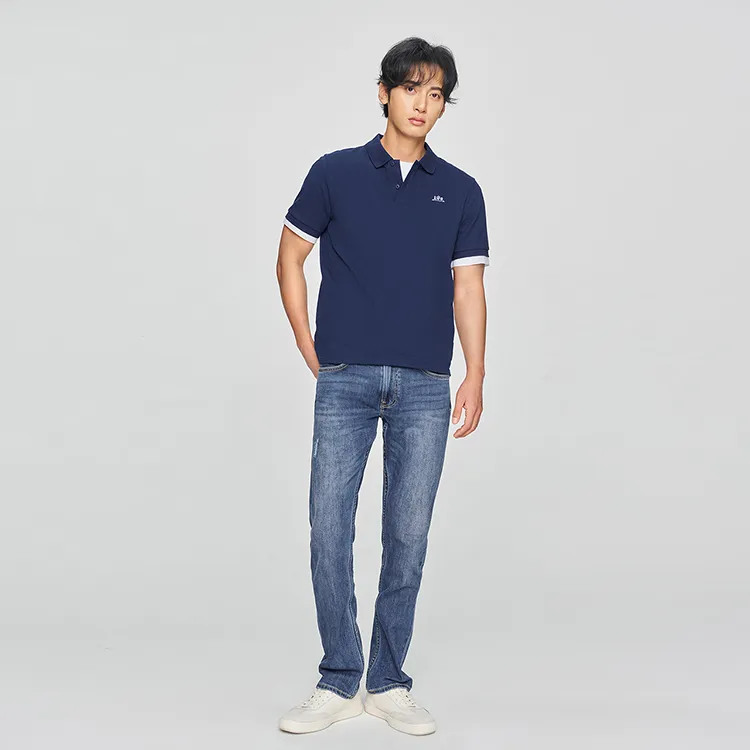 Lee SS25 Polo Shirt Men's Dark Navy Blue-2