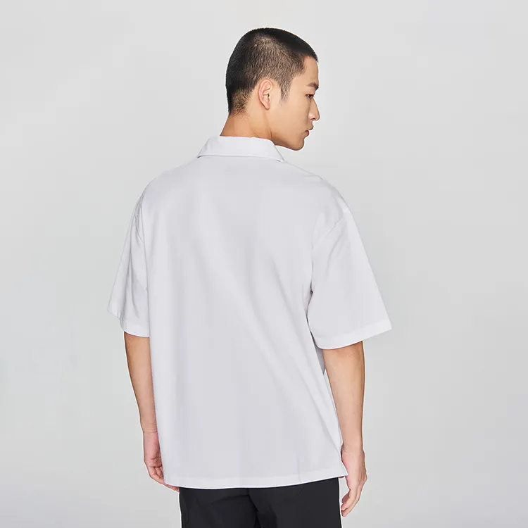 Lee SS25 Polo Shirt Unisex White-2