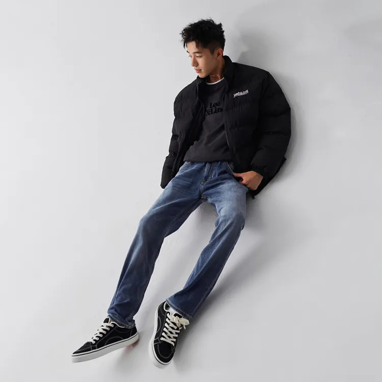 Lee FW24 Puffer Jacket Men's Black-4