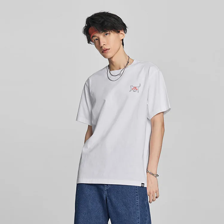 Lee T Shirts Men White-4