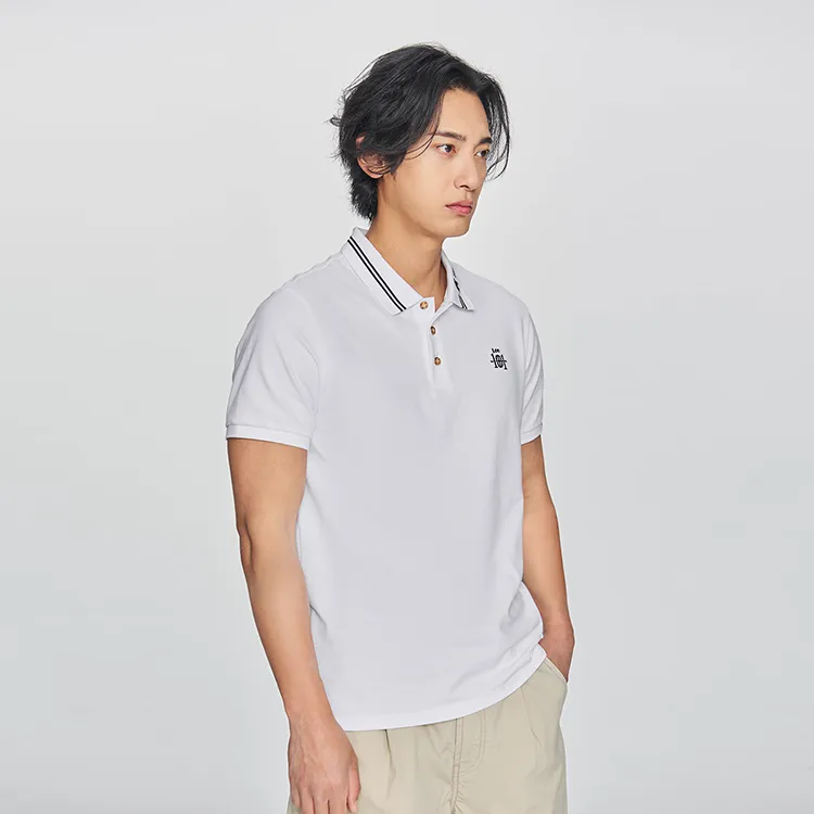 Lee Polo Shirts Men White-4