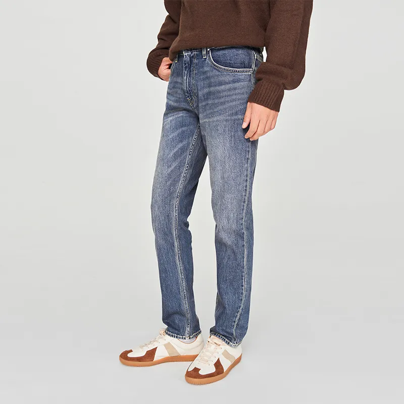 Lee SS24 Jeans Men's Medium Dark Blue-6