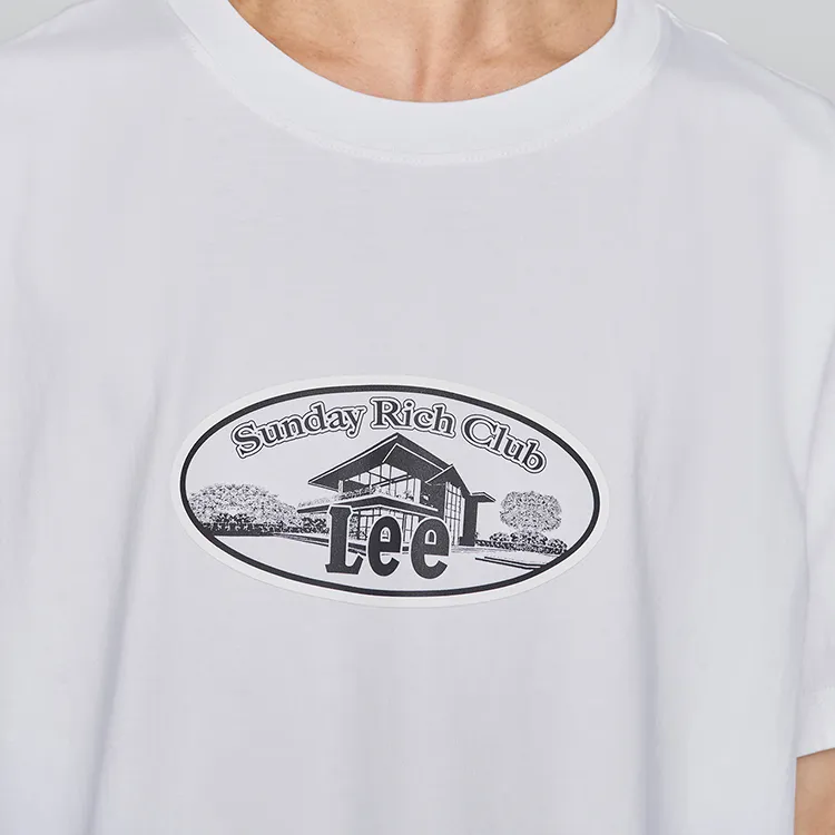 Lee T Shirts Men White-6