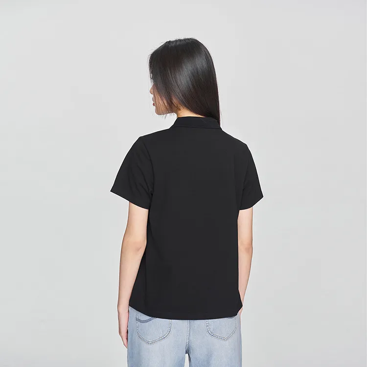 Lee SS25 Polo Shirt Women's Black-6