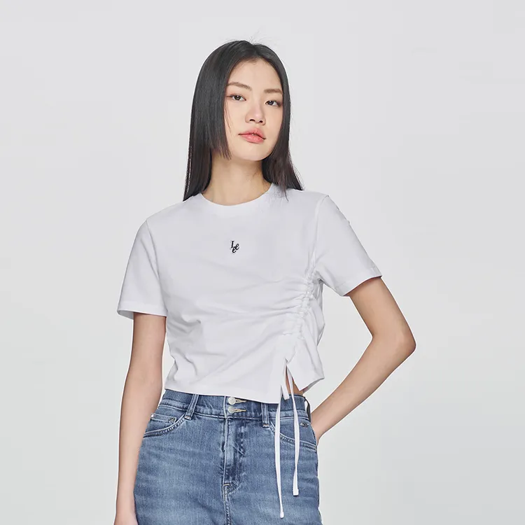Lee SS25 Regular T Shirt Women's White-3