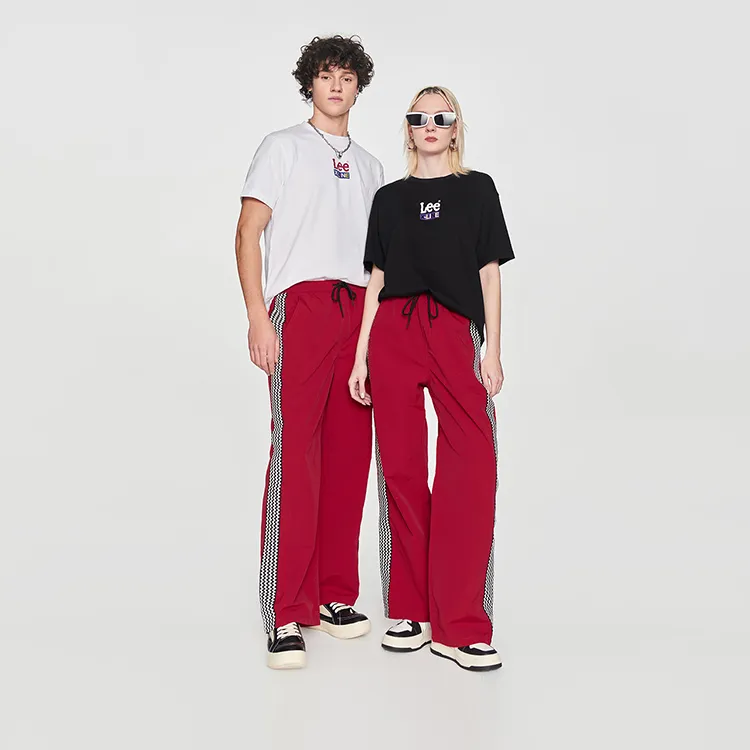 Lee Xline Casual Pants Unisex Red-2