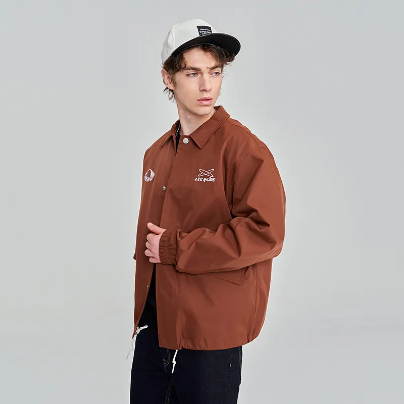 Lee Xline Jackets Men Cappuccino Noir-6
