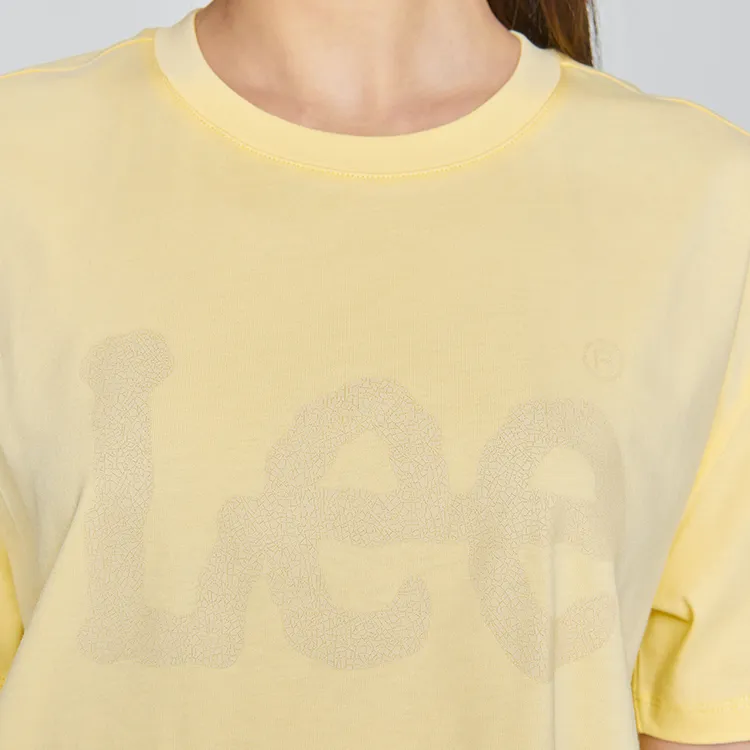 Lee T Shirts Women's Yellow-5