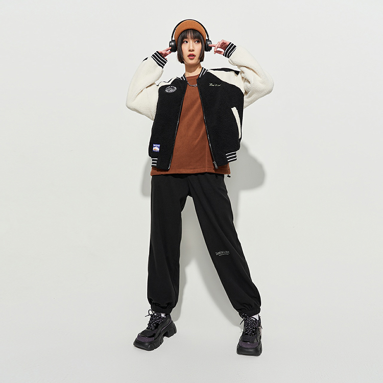 Lee Puffer Jackets Unisex Black - POIZON