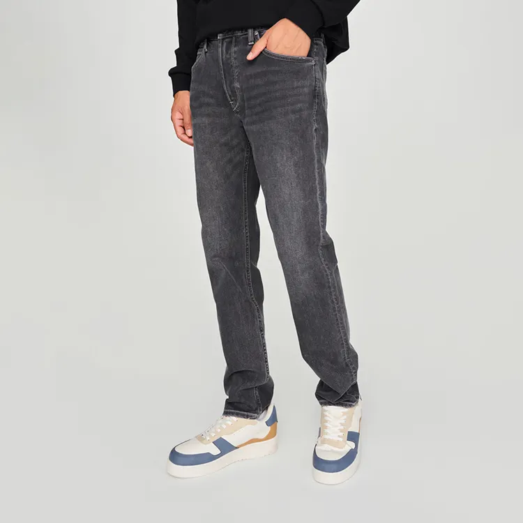Lee FW24 Jeans Men's Black Gray Color-3