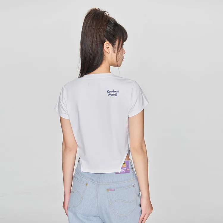 Lee T Shirts Women's White-6