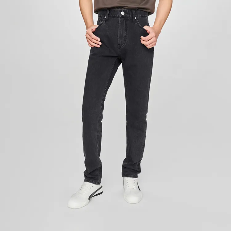 Lee SS25 Jeans Men's Black Gray Color-2