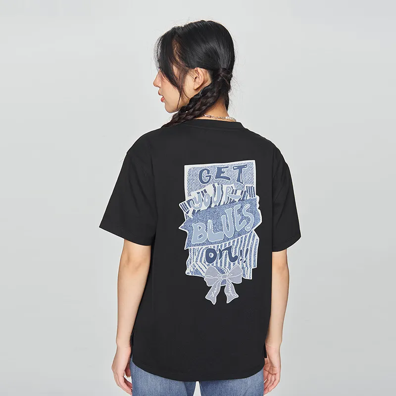 Lee T Shirts Women's Black-5