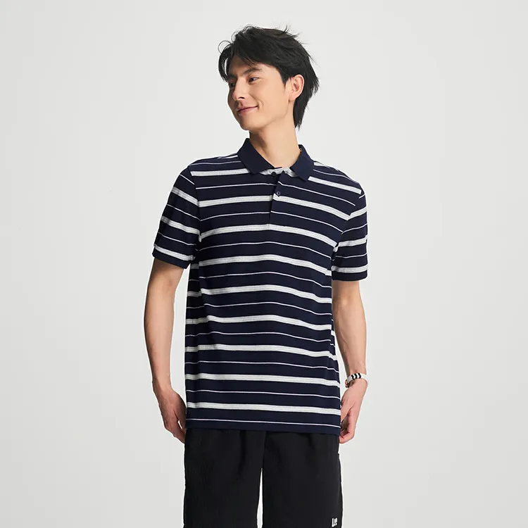 Lee Polo Shirts Men Navy Blue-5