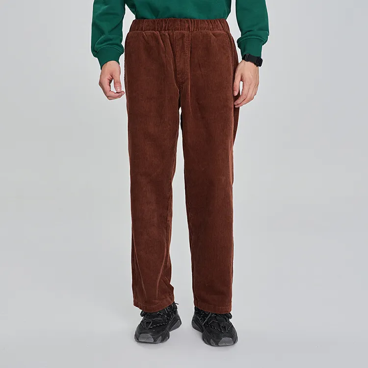 Lee Xline Casual Pants Men Cappuccino Noir-5