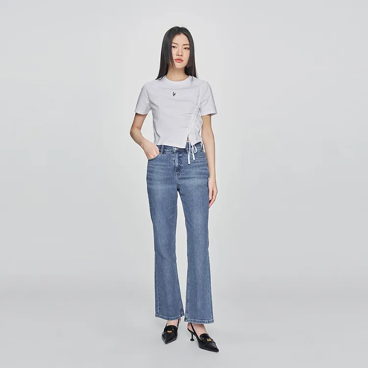 Lee Jeans Women's Medium Light Blue-2