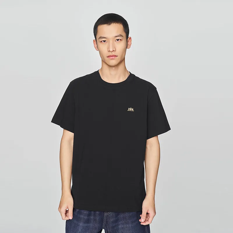 Lee T Shirts Men Black-5