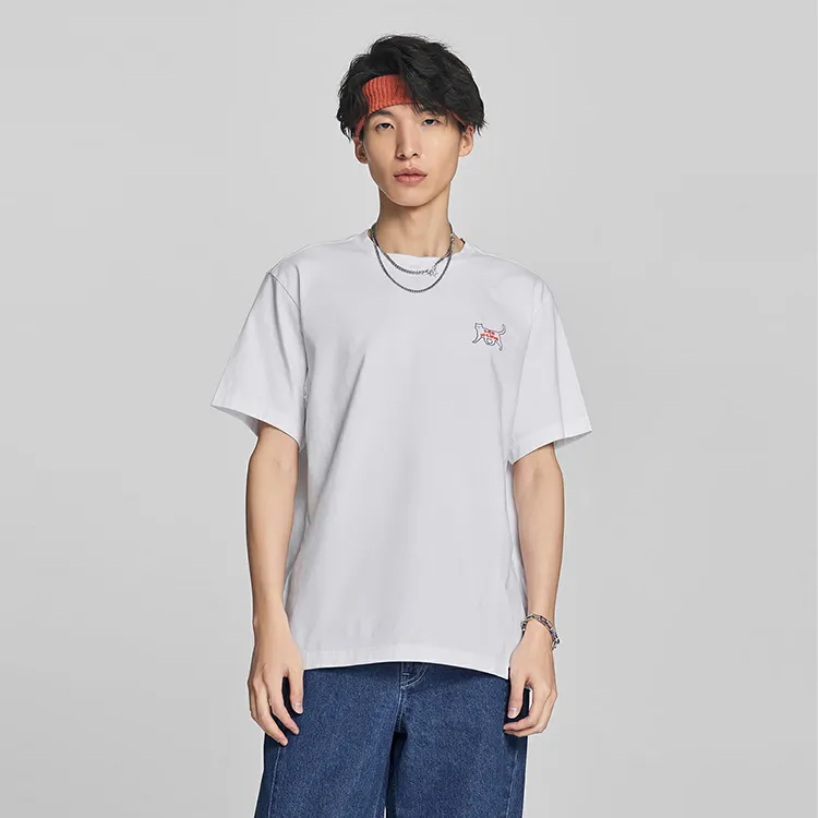 Lee T Shirts Men White-2