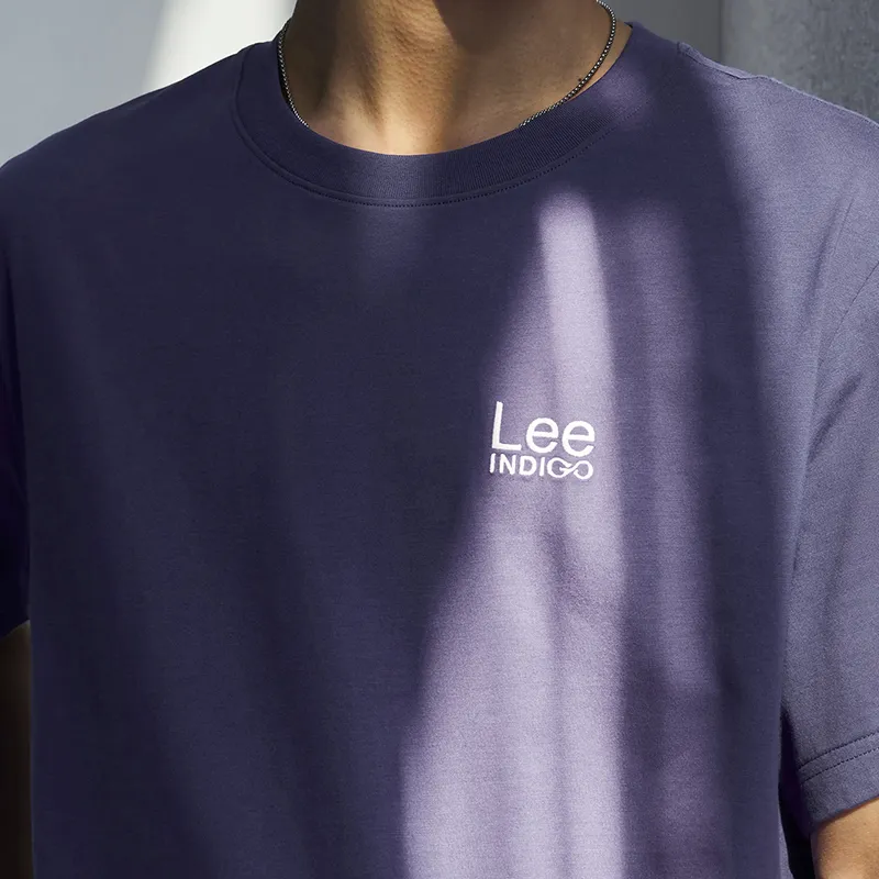 Lee T Shirts Men Blue Purple-5