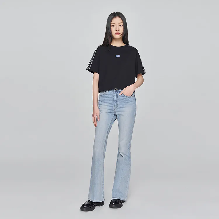 Lee T Shirts Women's Black-2