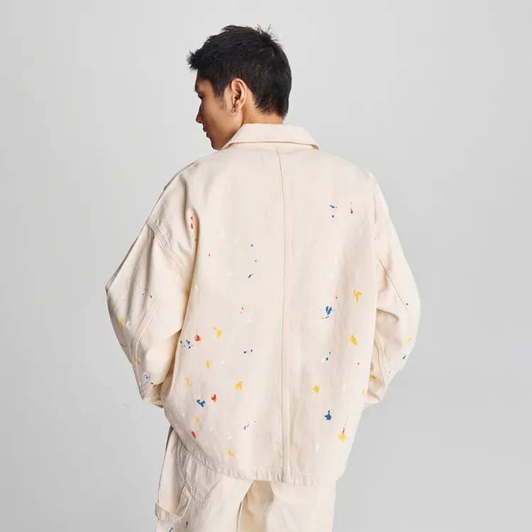 Melting Sadness X Lee Jackets Unisex Ivory-8