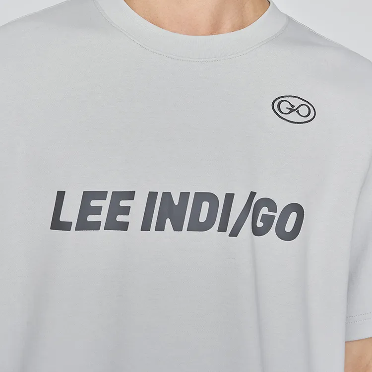 Lee T Shirts Men Light Gray-5