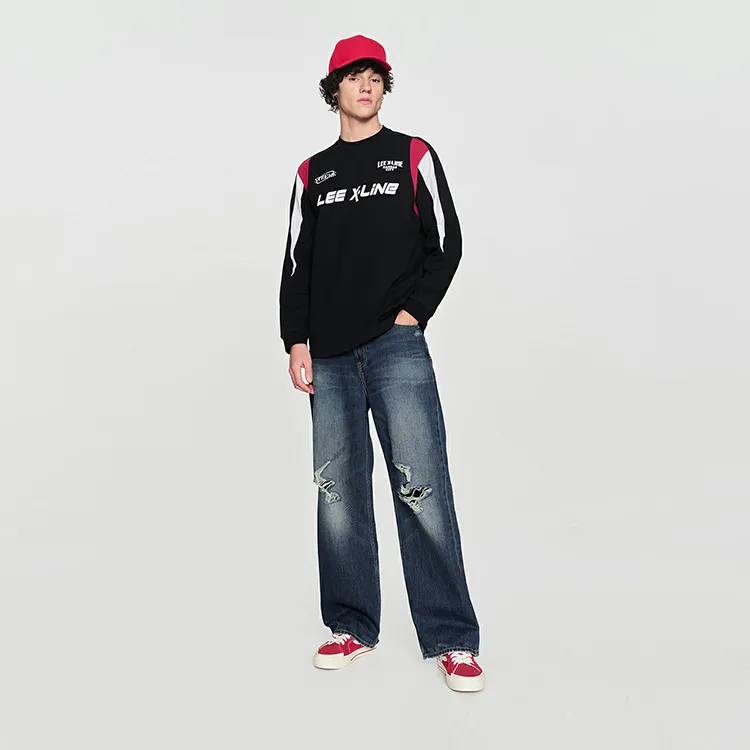 Lee Xline T Shirts Men Black-6