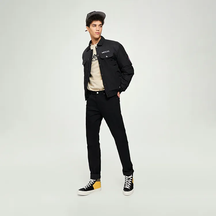 Lee Xline Down Jackets Men Black-9