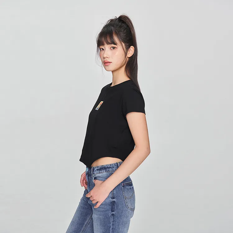 Lee T Shirts Women's Black-4