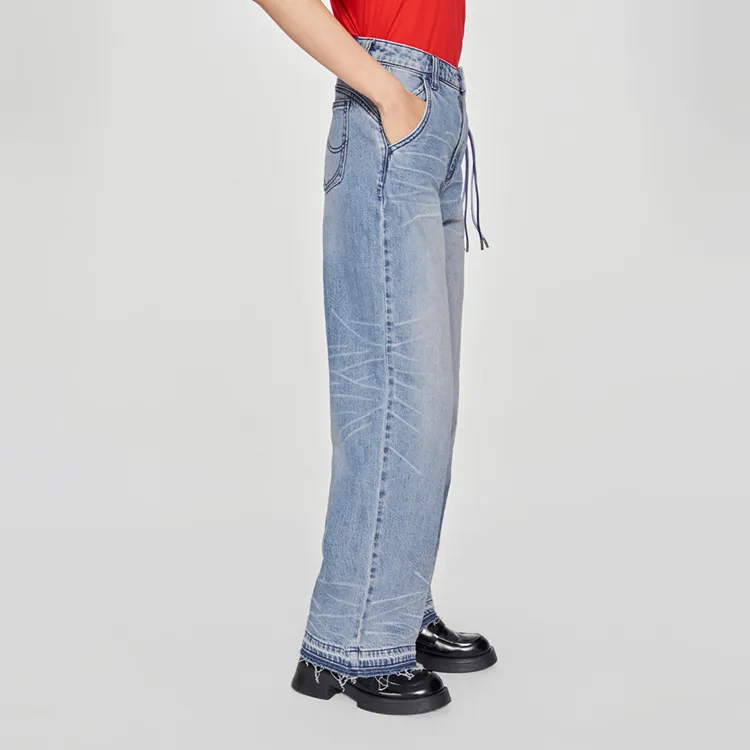 Angel Chen X Lee Jeans Women's Light Blue-5