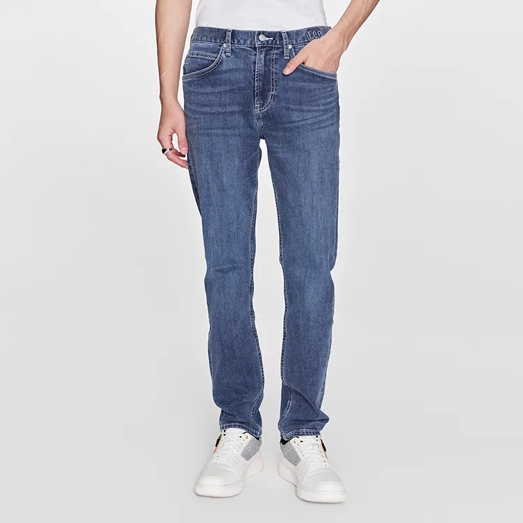 Lee Jeans Men Medium Blue-5