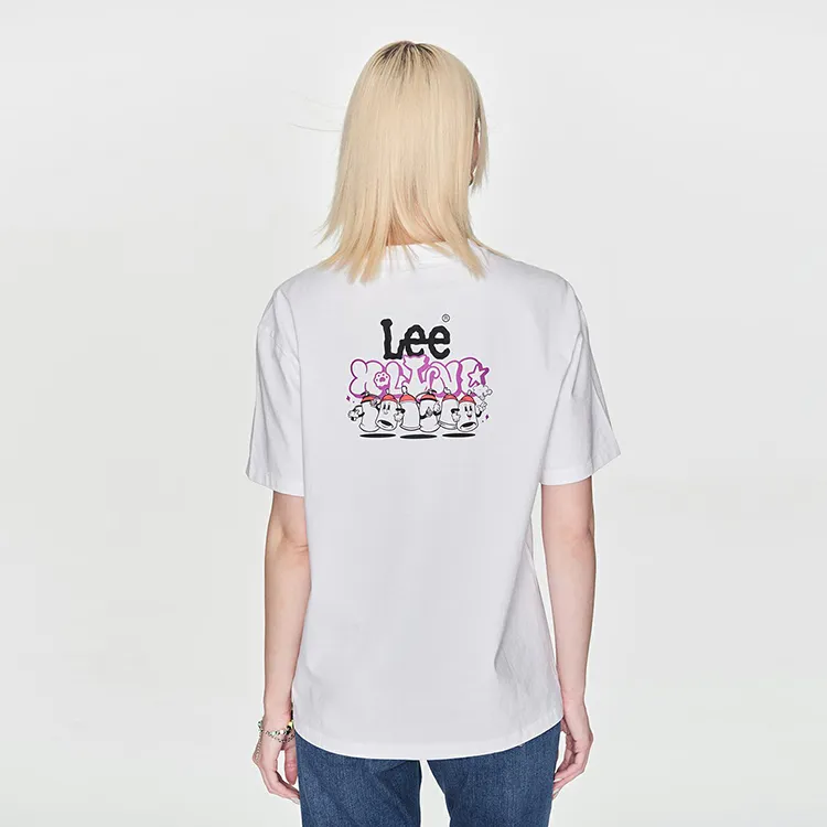 Lee T Shirts Women's White-2