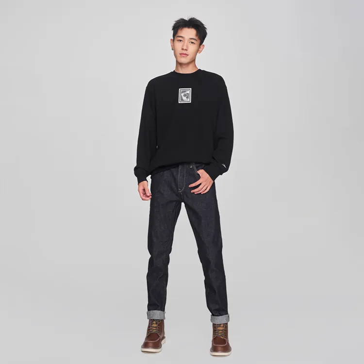 Lee FW24 Sweatshirt Men's Black-2