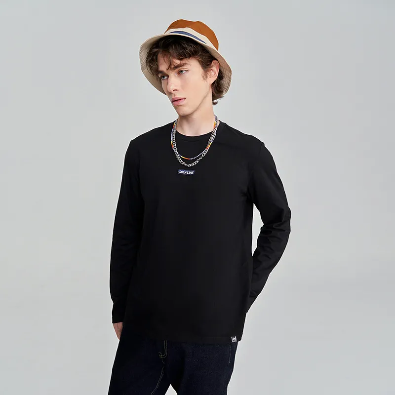 Lee Xline T Shirts Men Black-2