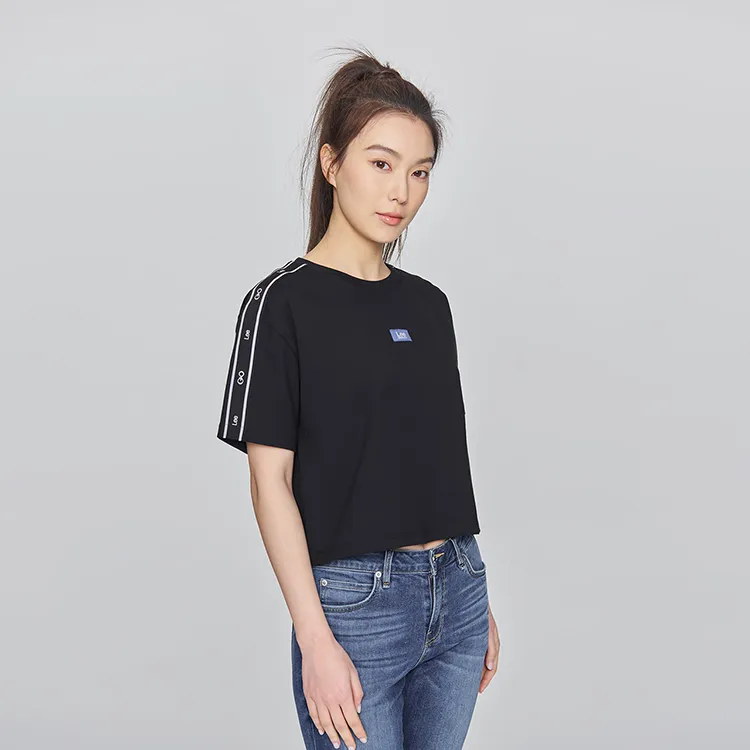 Lee T Shirts Women's Black-4
