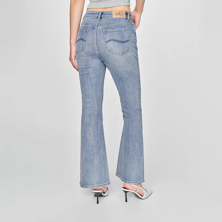 Lee SS25 Jeans Women's Medium Light Blue-4