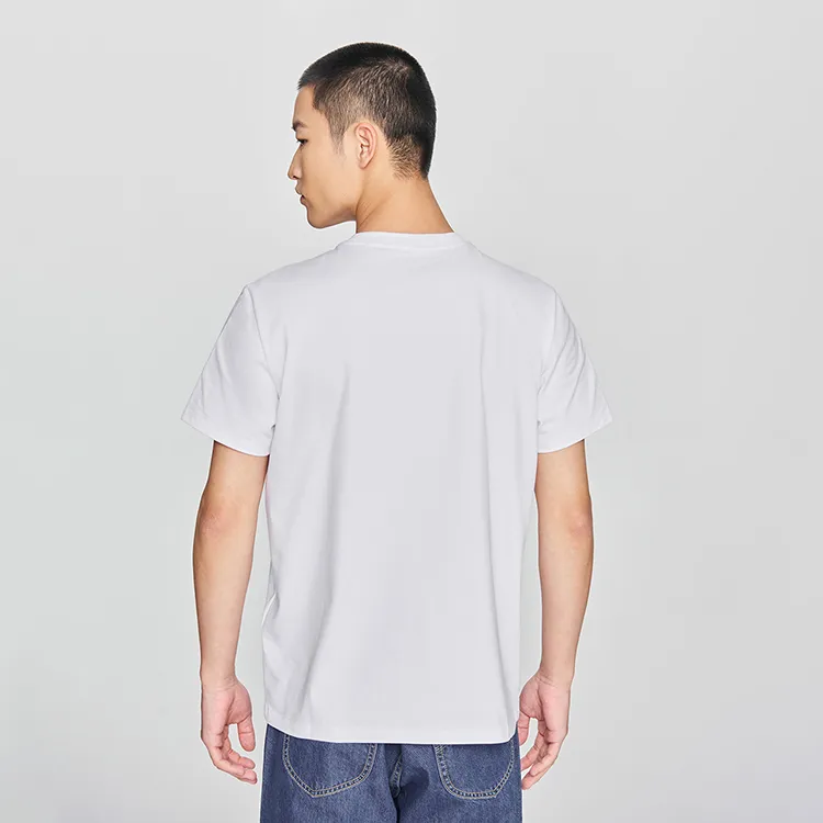 Lee T Shirts Men White-2