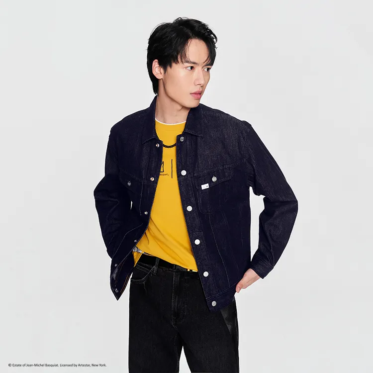 Lee Denim Jackets Men Washed-5