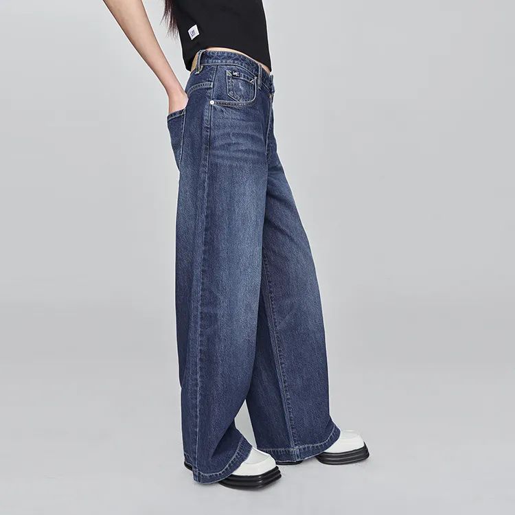 Lee Jeans Women's Medium Dark Blue-4
