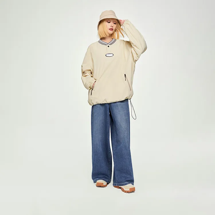 Lee FW23 Sweatshirt Unisex Beige Yellow-6