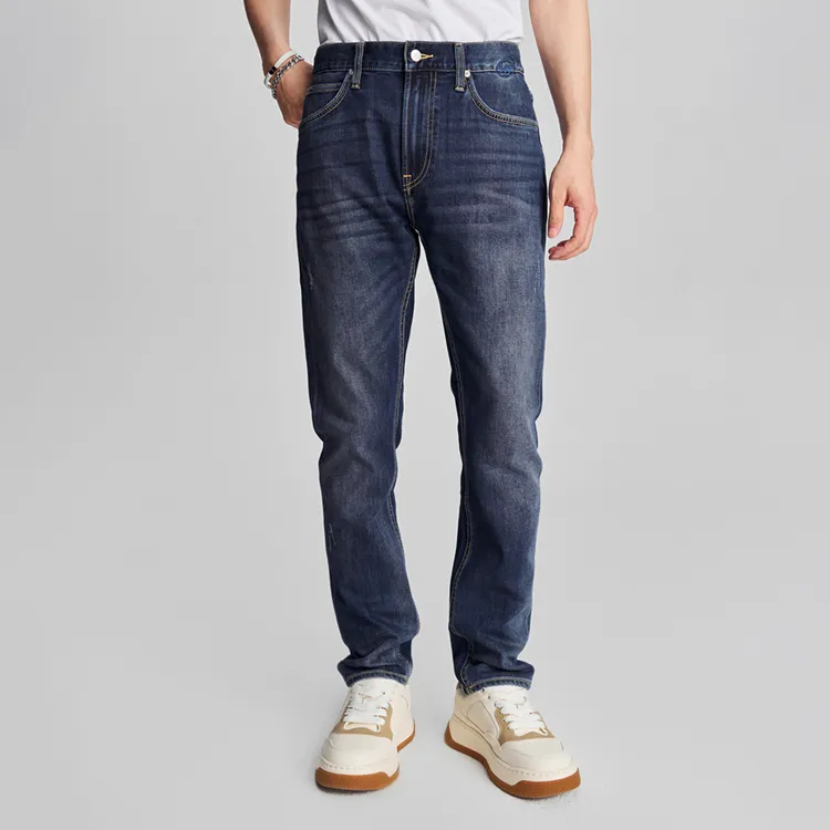Lee Jeans Men Medium Blue-4