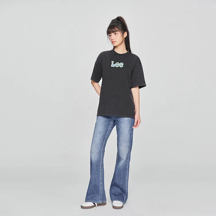 Lee T Shirts Unisex Black-3
