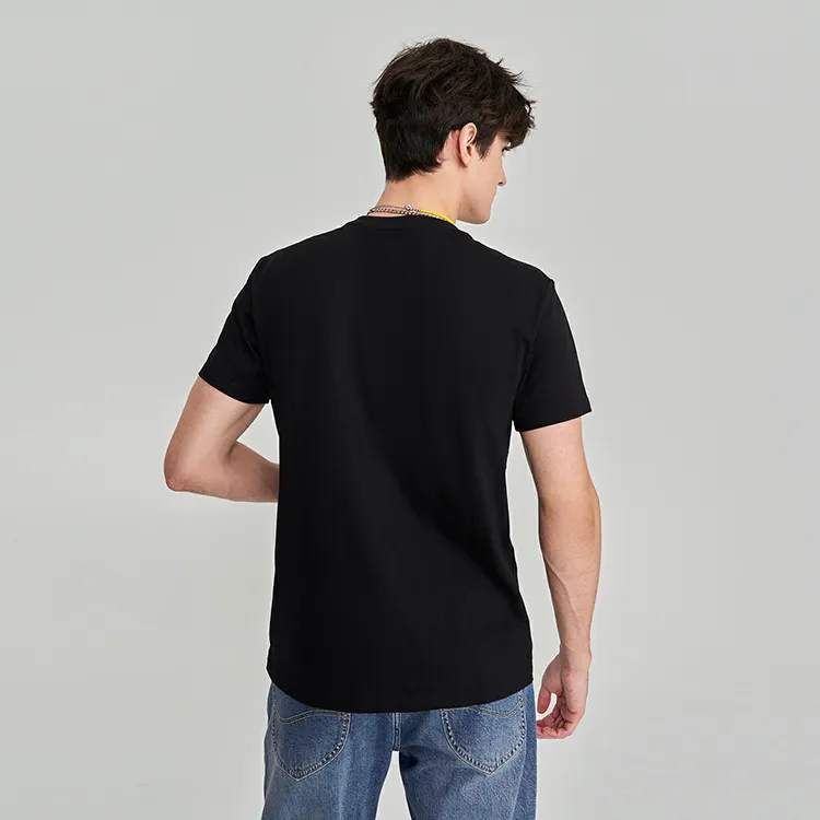 Lee T Shirts Men Black-4