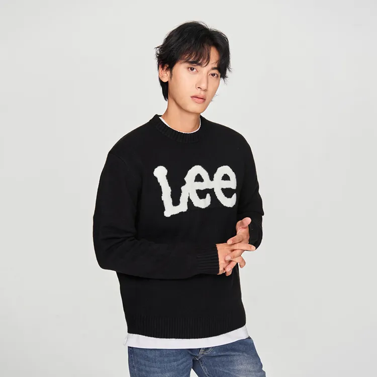 Lee Sweaters Men Black-4