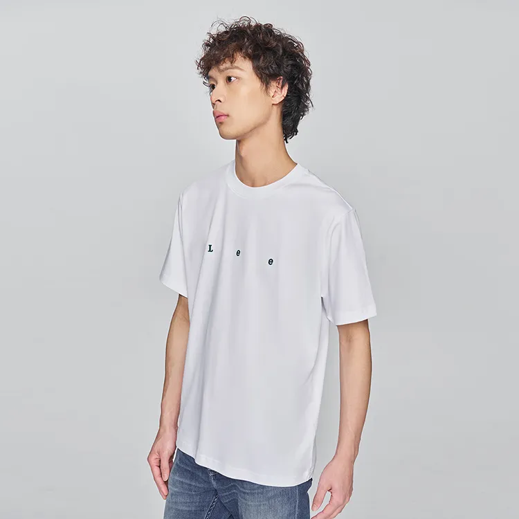 Lee T Shirts Men White-4