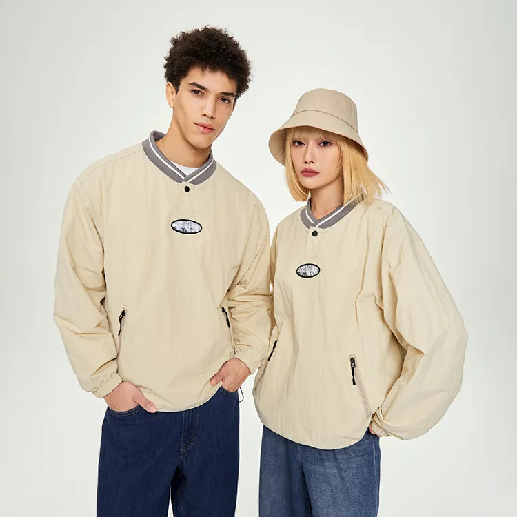 Lee FW23 Sweatshirt Unisex Beige Yellow-2