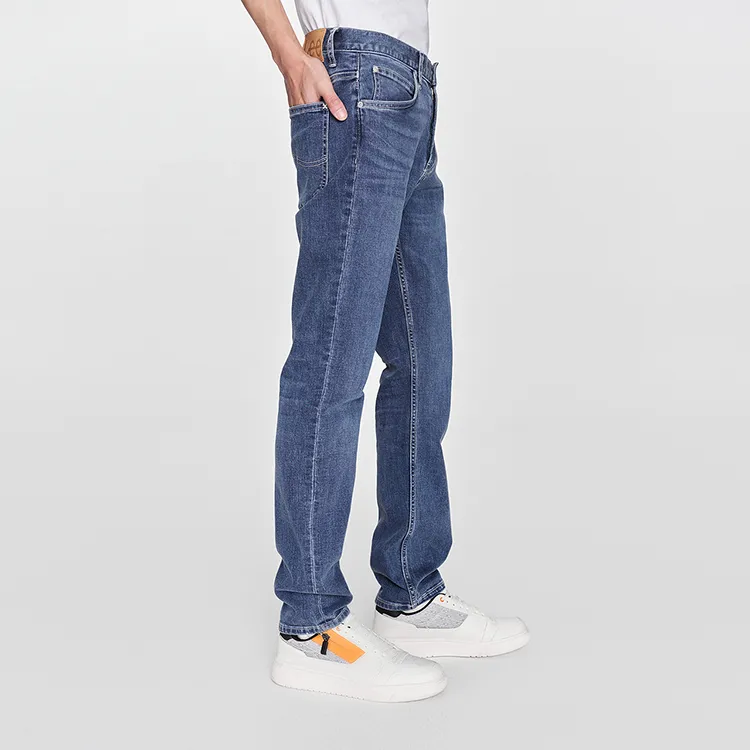 Lee Jeans Men Medium Blue-4